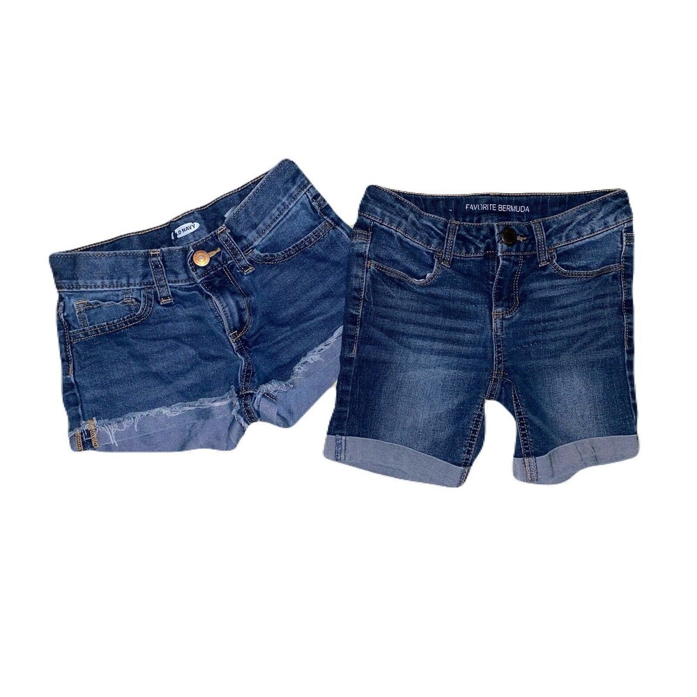 Girls Size 8 Shorts Lot Of 2 Mixed Brands Pre-owned Excellent Condition